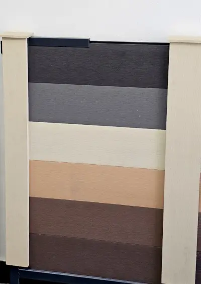 Egymásra tehető WPC kerítéselemek