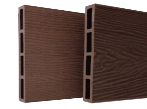 Barna (02) színminta Forest Hybrid WPC kerítéshez