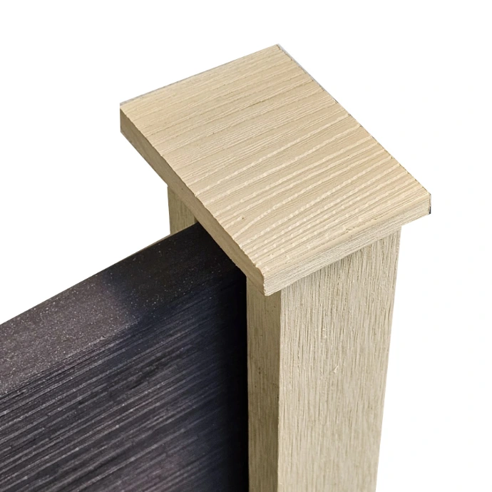 WPC U profil és oszlopfedél