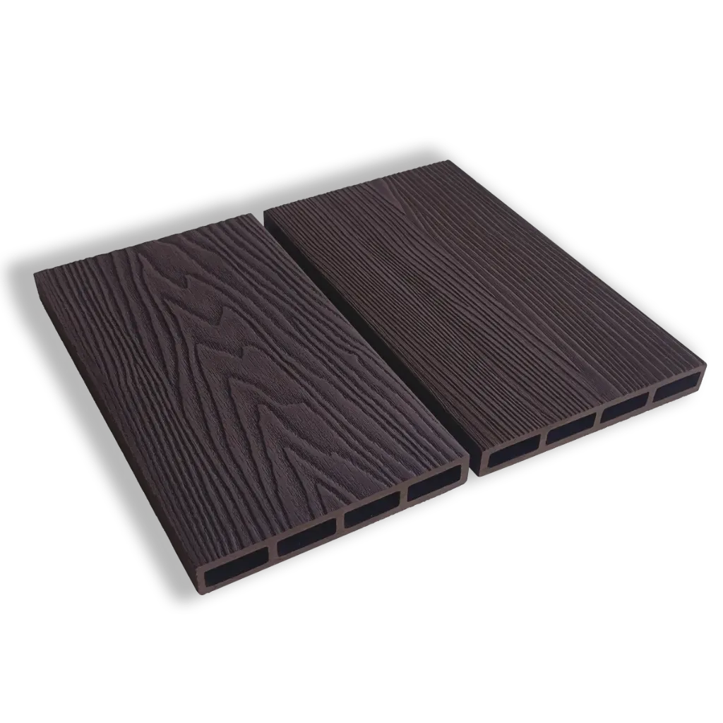 [FS-FH-D075-01] Four Seasons Forest Hybrid 3D (140x20 mm) kerítéselem (0,75 m, csokoládébarna (01))